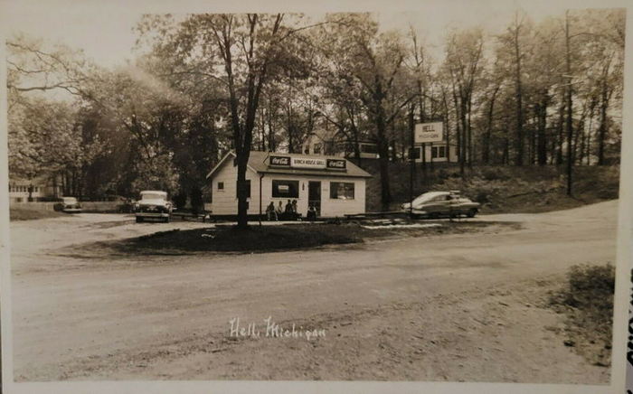 Ranch House Grill - Old Postcard